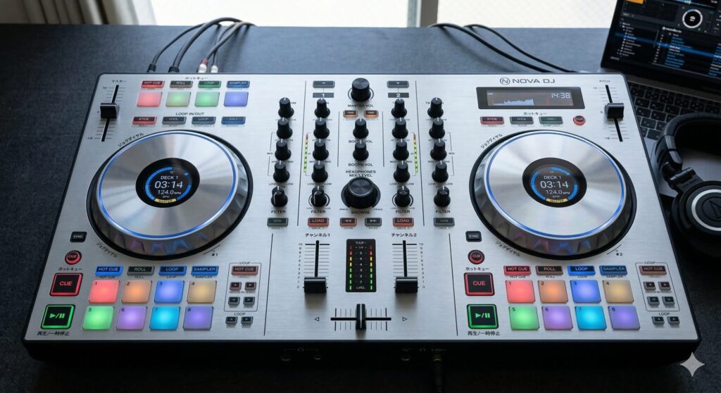 DJコントローラーの選び方
趣味でDJを始める人の入門機
